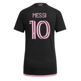 Damen Fußballbekleidung Inter Miami Lionel Messi #10 Auswärtstrikot 2023-24 Kurzarm